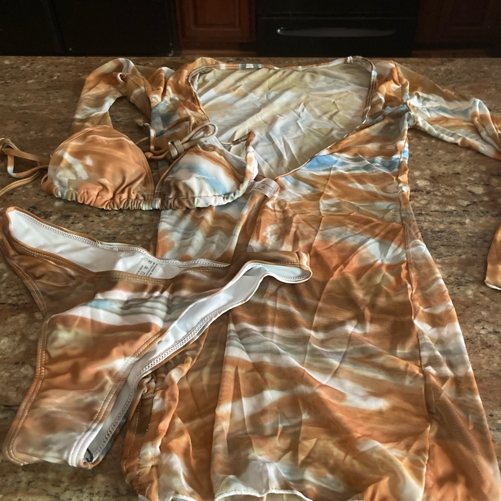 Shein bikini with cover up